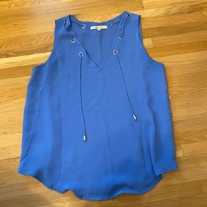 Naked Zebra Sleeveless Blouse